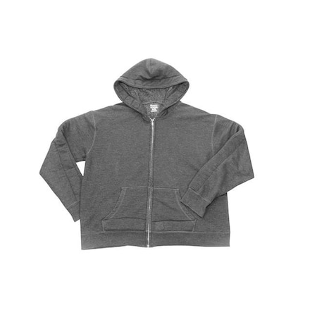 Covered In Comfort 1543215 Weighted Hoodie; Gray - Medium